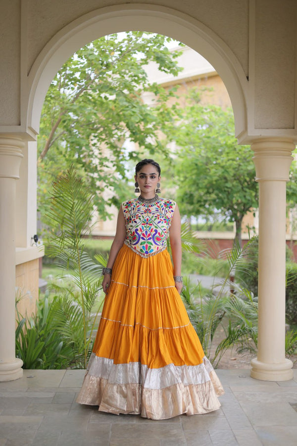Women’s Embroidered Chaniya Choli for Navratri - product image